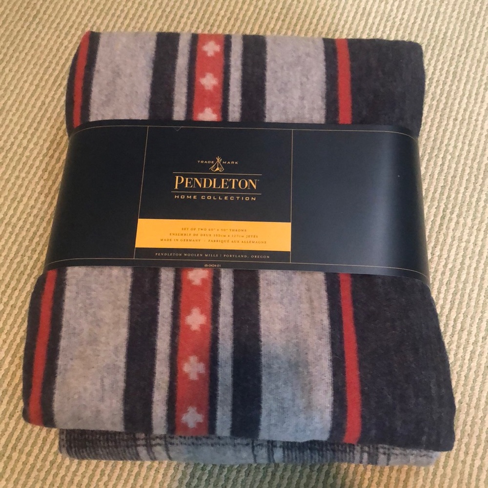 Pendleton Shelter Bay Throw Cotton Combo Pack